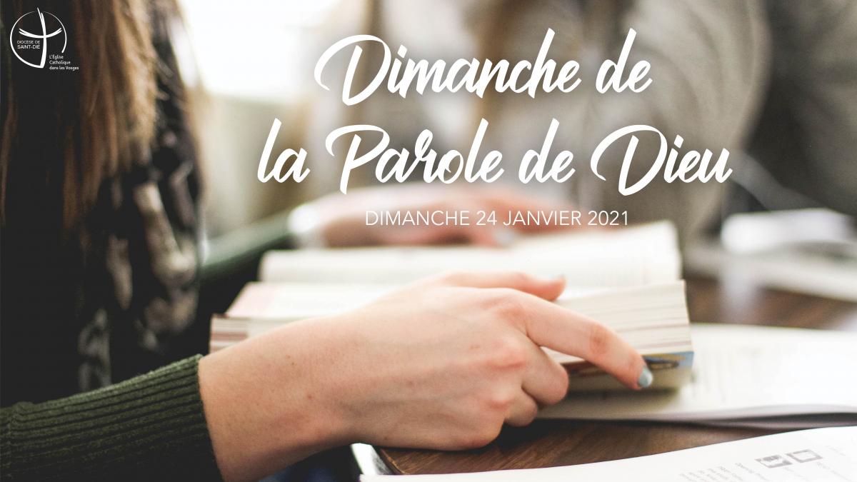 2ème Dimanche de la Parole de Dieu | Diocèse de Saint-Dié