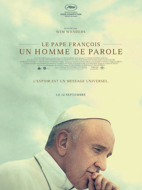 Affiche Le pape François - Un homme de parole