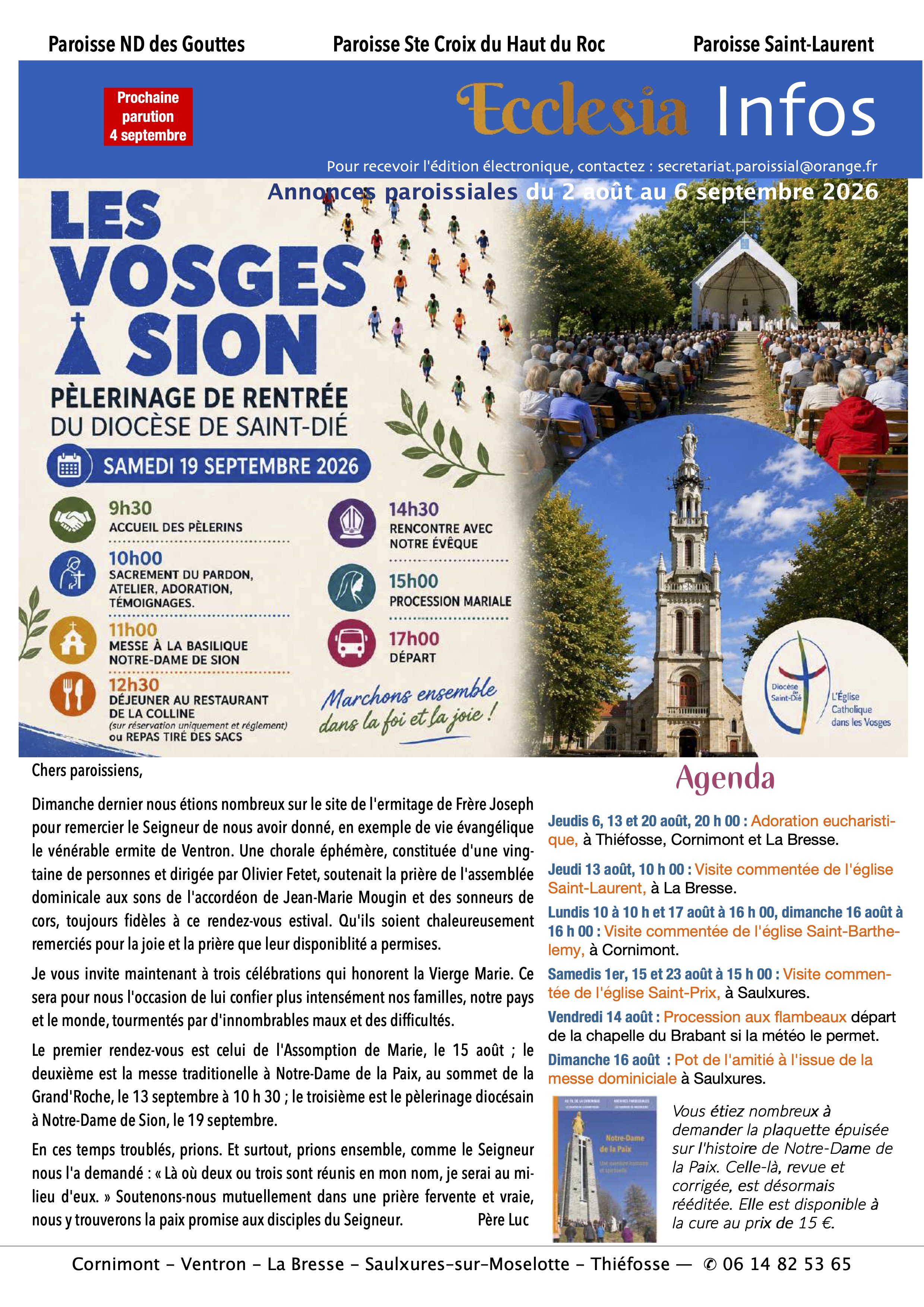 p1 ecclesia août 2026