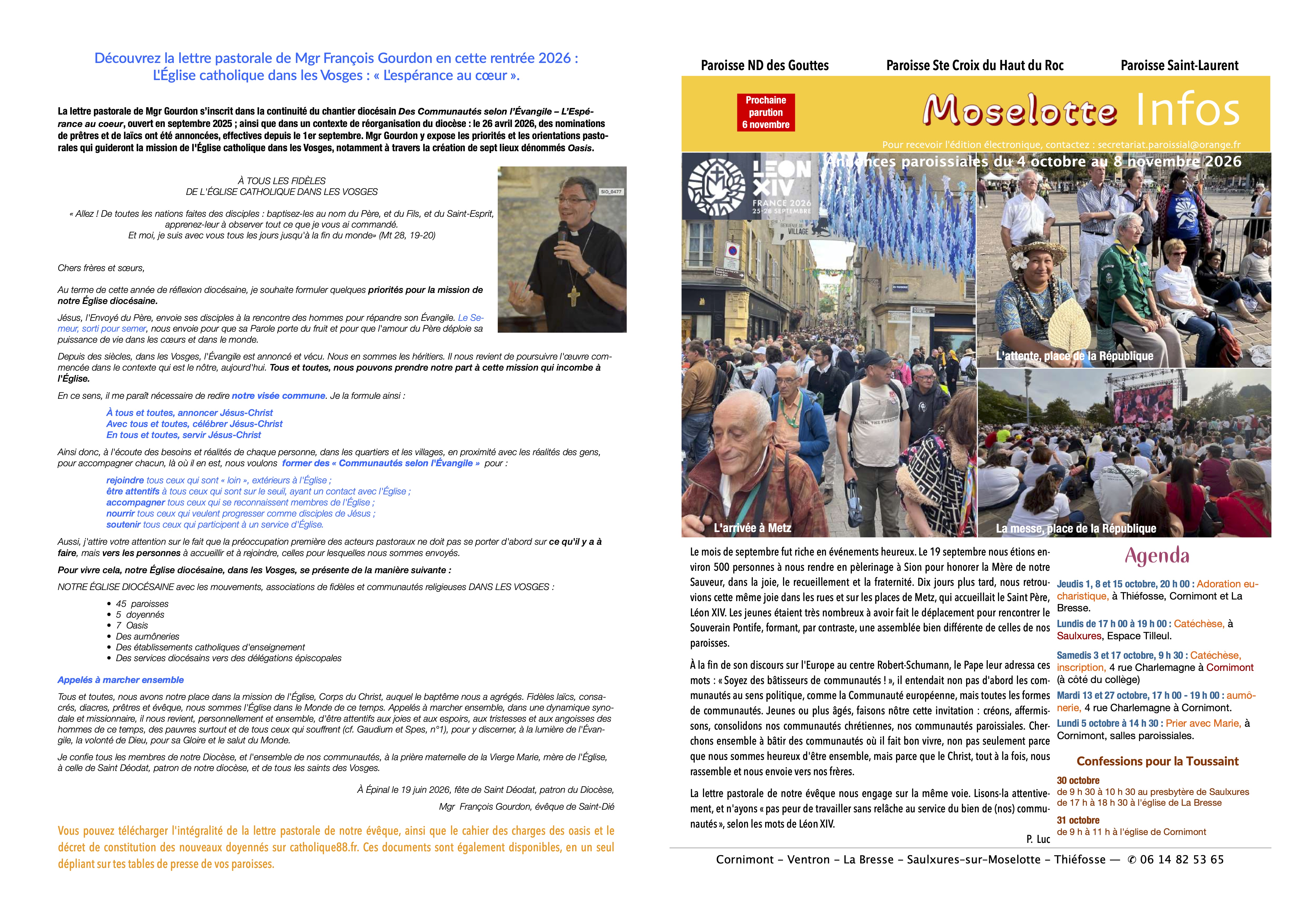 recto moselotte infos octobre 2026