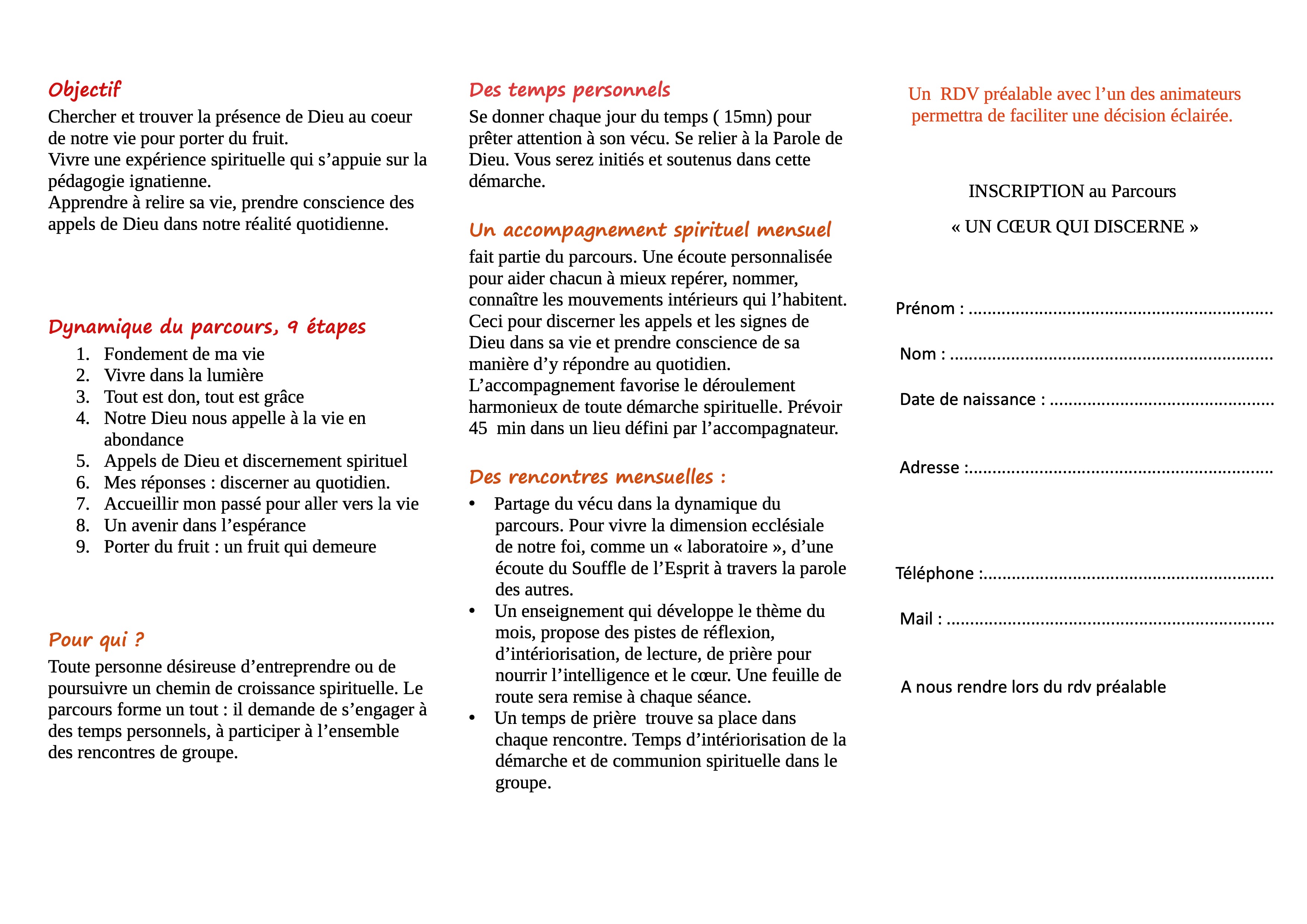 verso formation diocésaine
